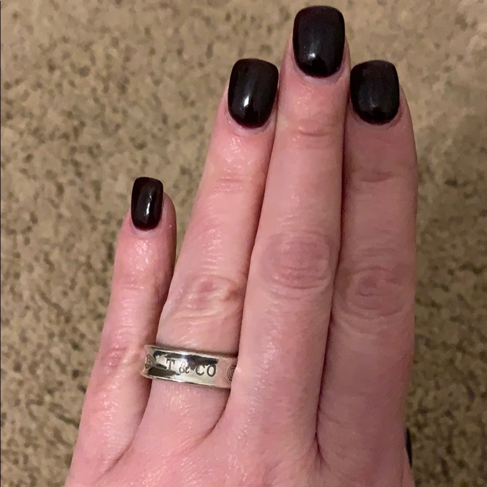Tiffany & Co signature 1837 ring